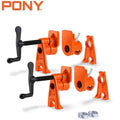 Pony Pro Pipe Clamps 3/4 Inch 2-pack Heavy-duty | Built Supply Co