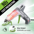 Workpro Fast Preheating Hot Glue Gun Full Size 60/100W Dual Temp Glue