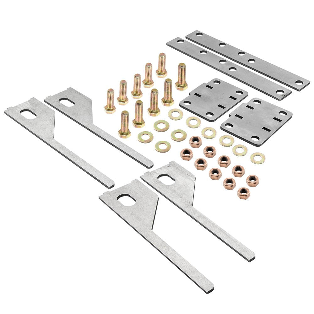 LH&RH Steel Rear Lower Bumper Bracket Mount DIY For Jeep Cherokee XJ