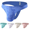 Mens Underwear Mesh Thong Bulge Pouch Low Rise Breathable Small G