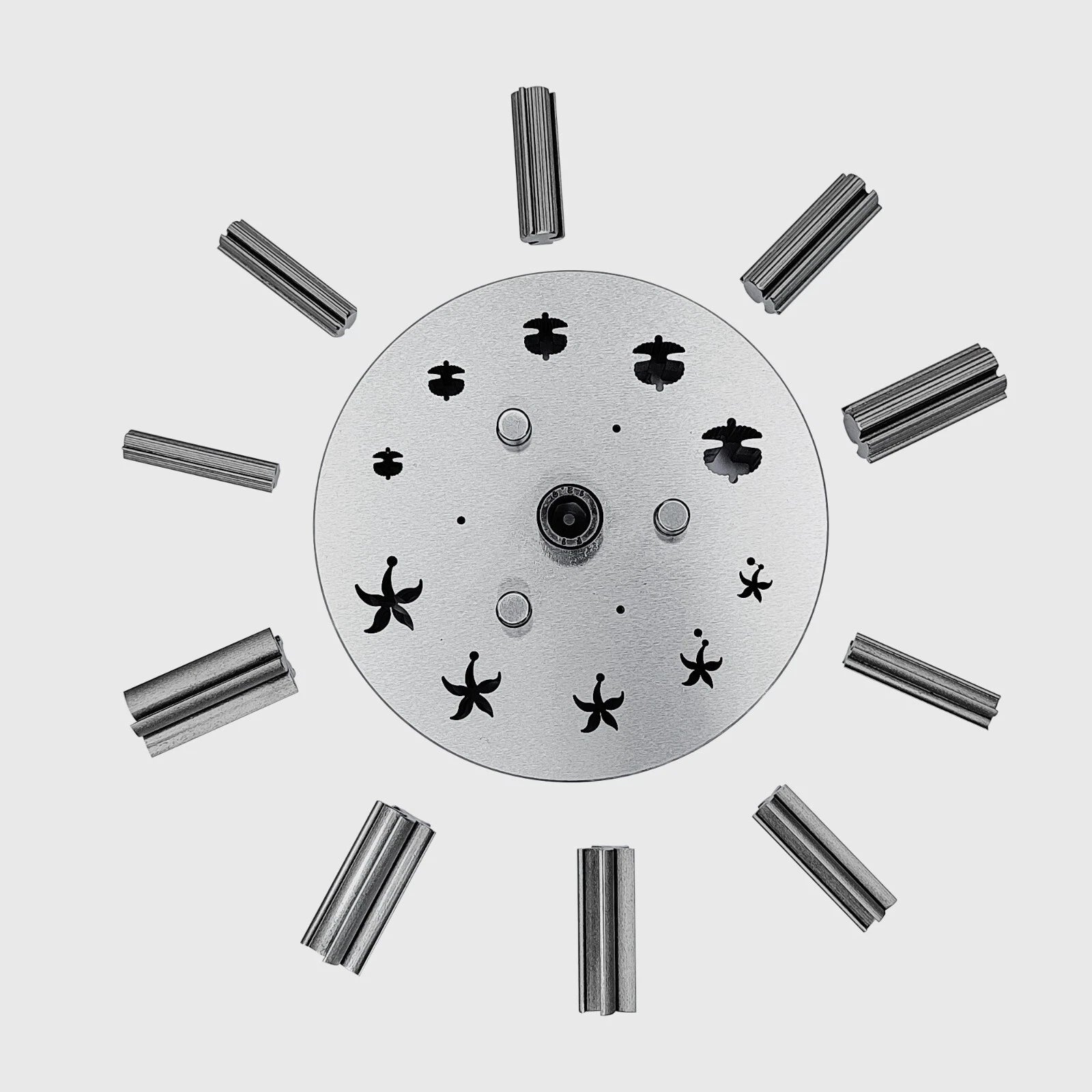 Disc Cutter 2 Different Shapes With 10 Punches - 5 Starfish & 5 Sea