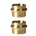 XFITTING 1" Press Plug - 2 Pack