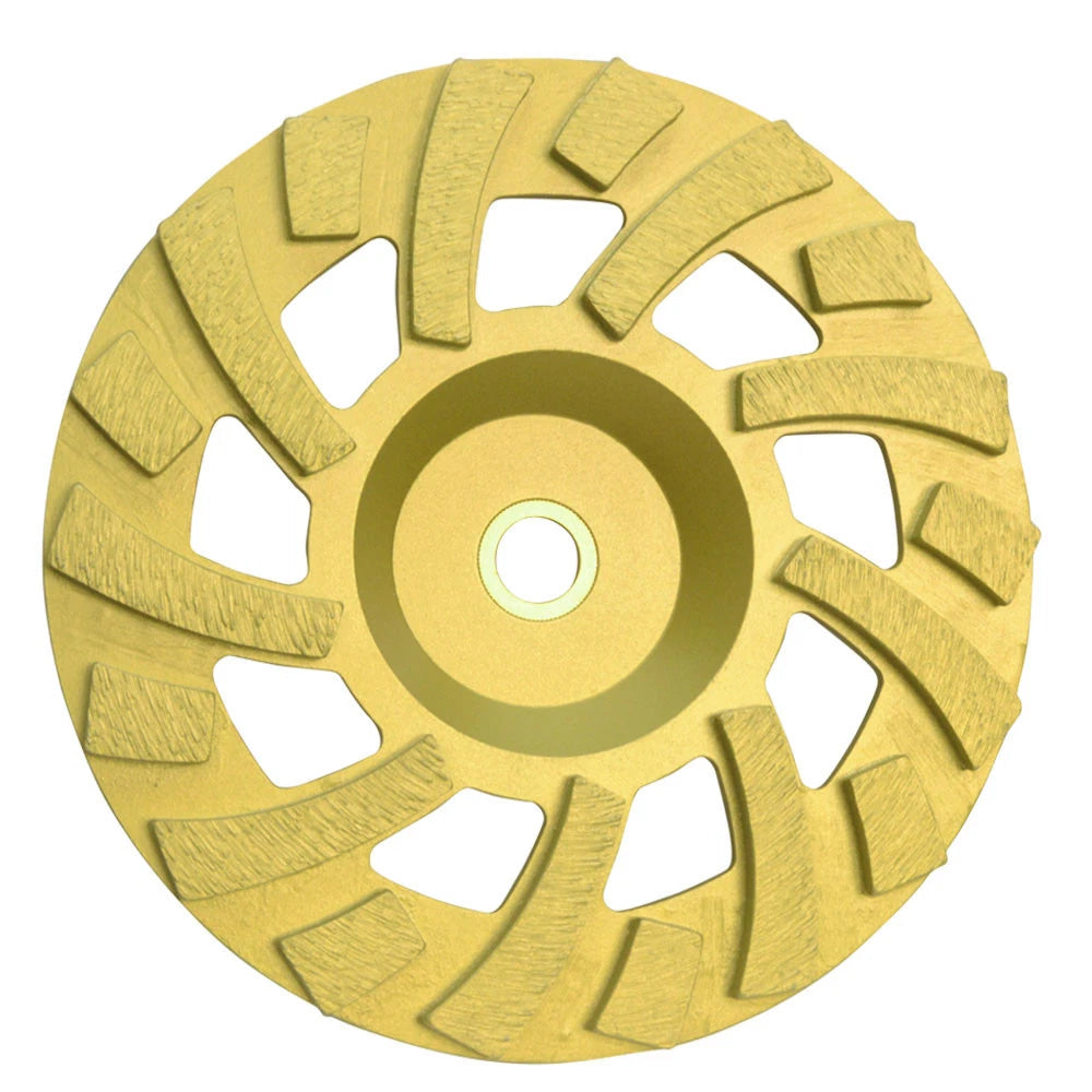7 Inch X 7/8 Inch-5/8 Inch 18 Segments Hard Concrete Grinding Turbo