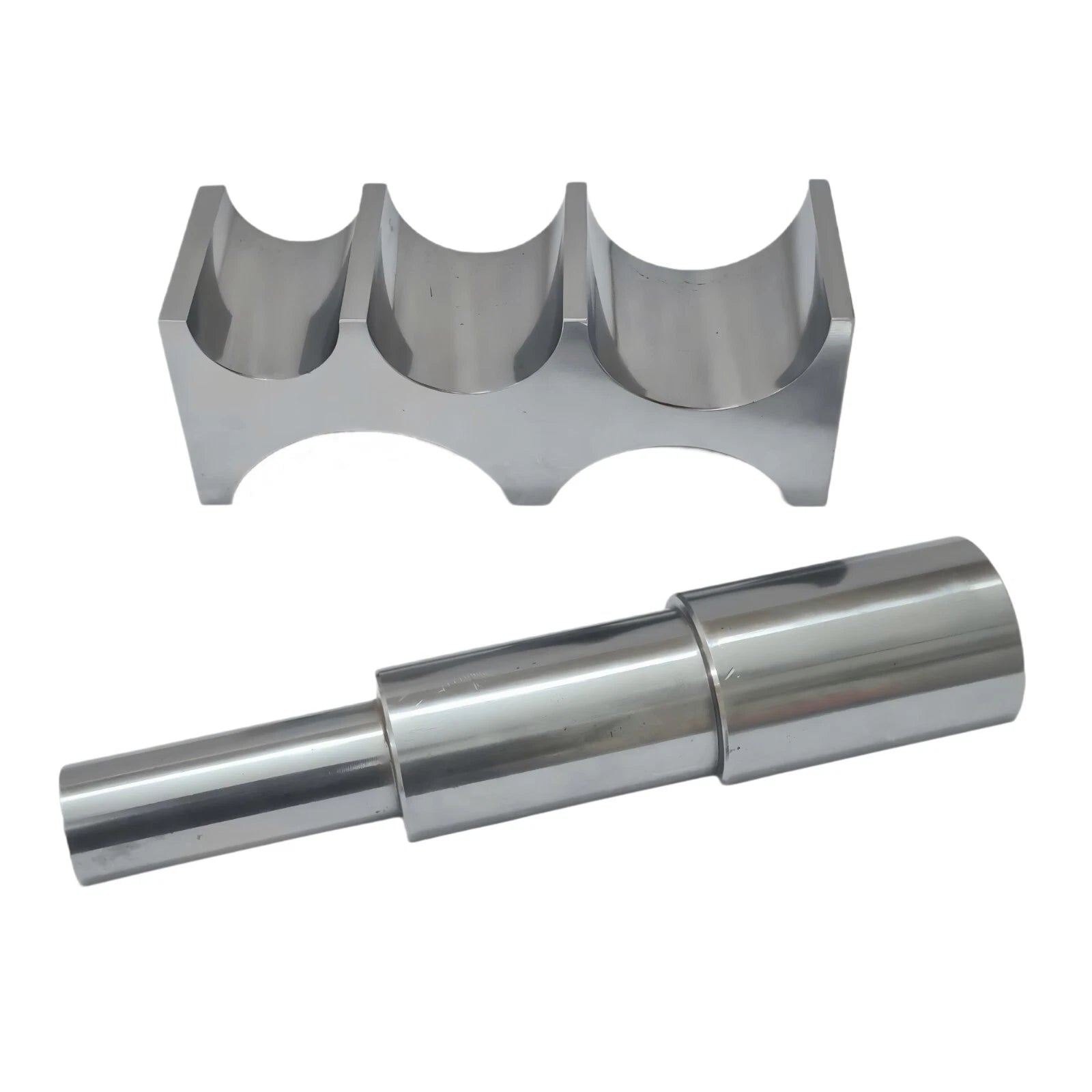 Jewelers Forming Bending Block & Mandrel - Half Round Dapping Doming