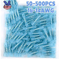 Waterproof Butt Splice Terminals 16-14awg Heat Shrink Wire Connectors