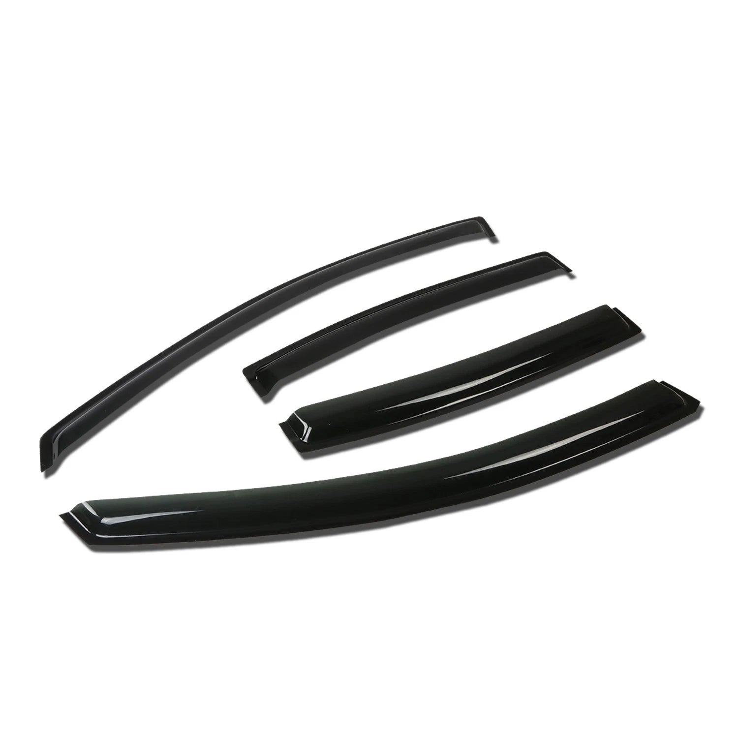 Fit 07-12 Sentra B16 Ser Smoke Tint Window Visor/wind Deflector Vent
