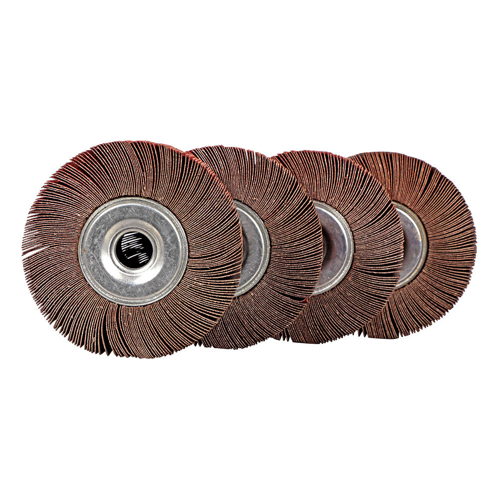6" x 2" x 1" Unmounted Flap Wheels Variety Pack - One Each: 40, 60