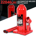 Red 17.3" 10 Tons Manual Automotive Hydraulic | Built Supply Co