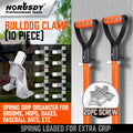 Garden Tool Organizer 10 Pack Shovel Holder Wall Mount Broom Mop
