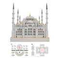New Blue Mosque Sudan 3d Paper Model Diy Building Paper Model Diy