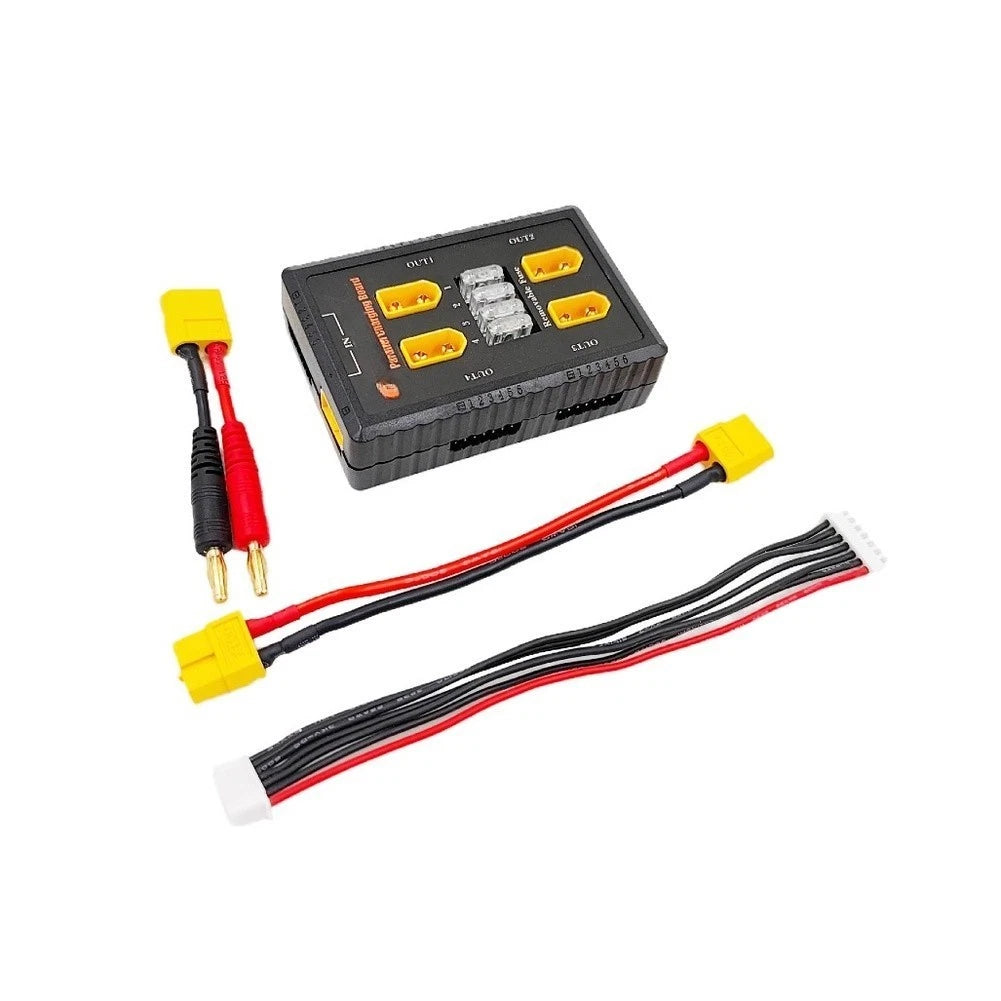 Parallel Charging Board For Xt60 For 1s To 6s For Lipo Batteries With