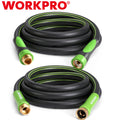WORKPRO 5/8 INx10 FT Garden Hose Lightweight Hybrid Hose w/ 360°