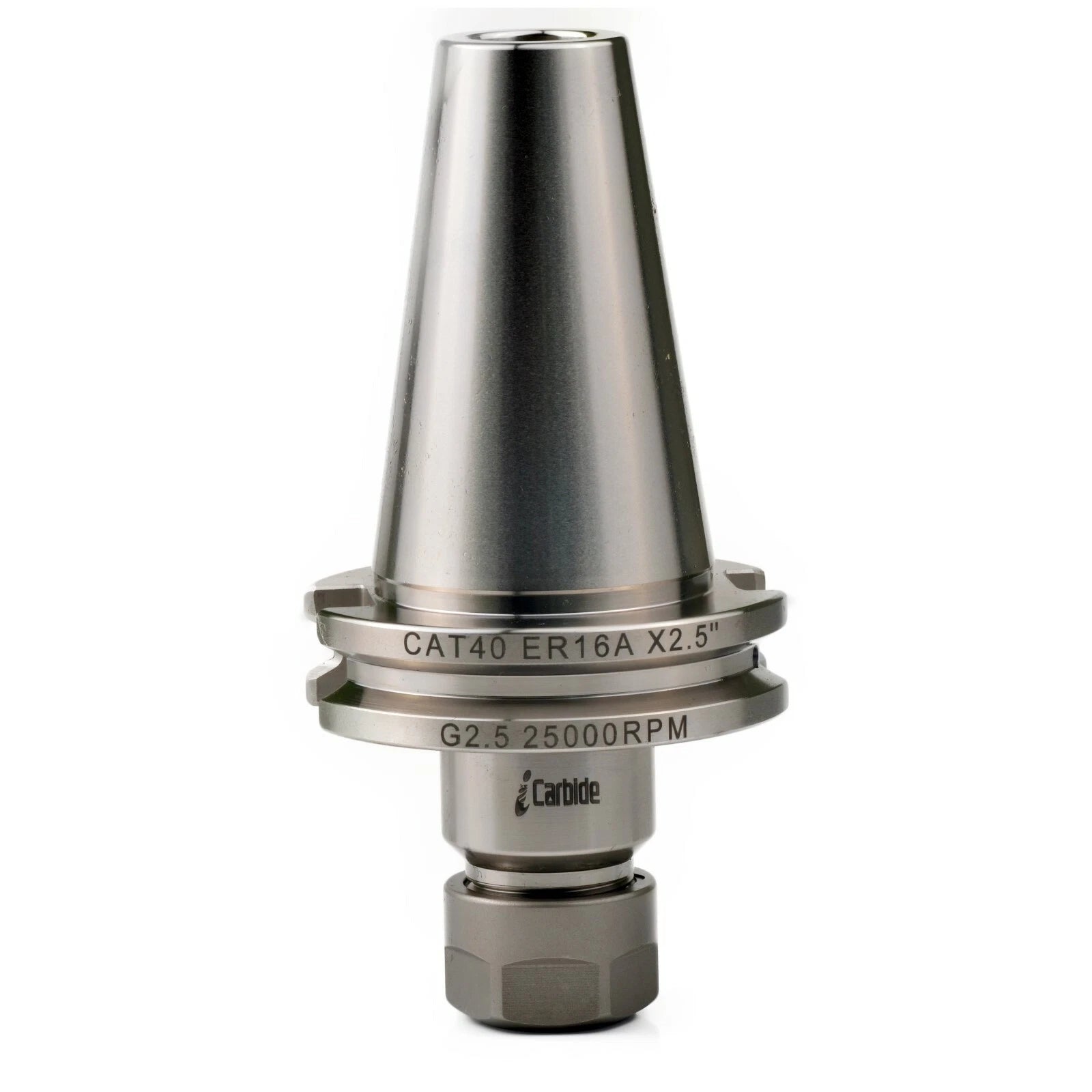 1PCS PRECISION 5/8-11 CAT40 ER16 2.5" COLLET CHUCK TOOL HOLDER CNC MILLING TOOL