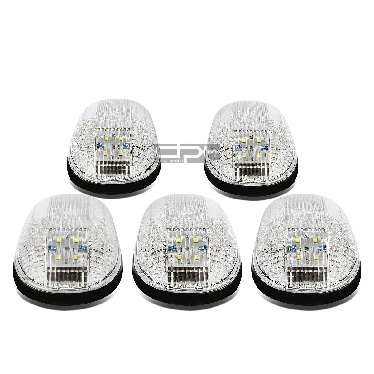 Fit 99-01 Dodge Ram Br/be Chrome Housing White Led | Built Supply Co