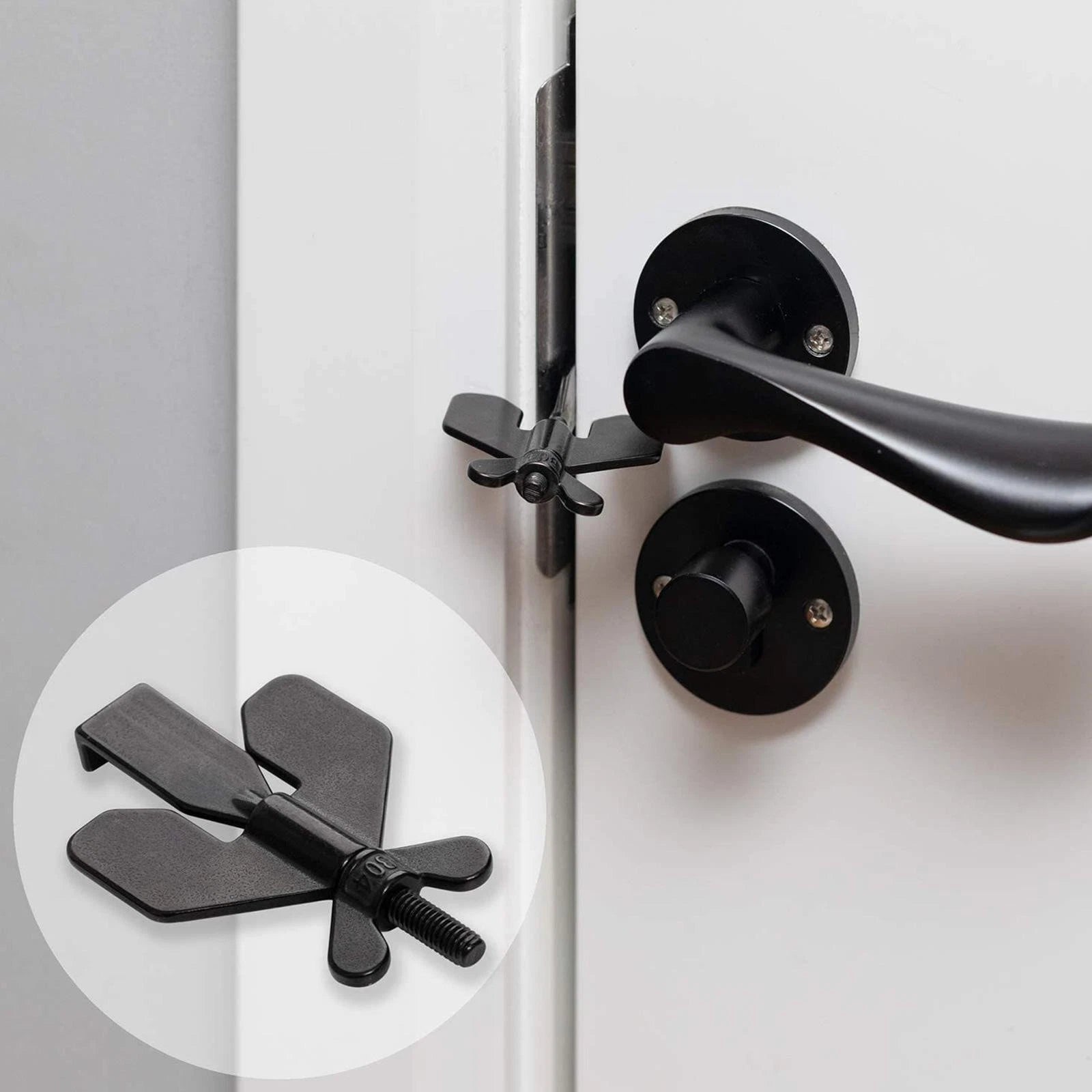 Portable Stainless Steel Door Lock For Travel Door Security Door
