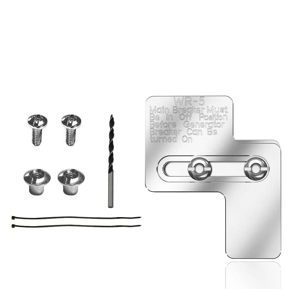 Generator Interlock Kit For Murray 100 Amp Breakers With Installation