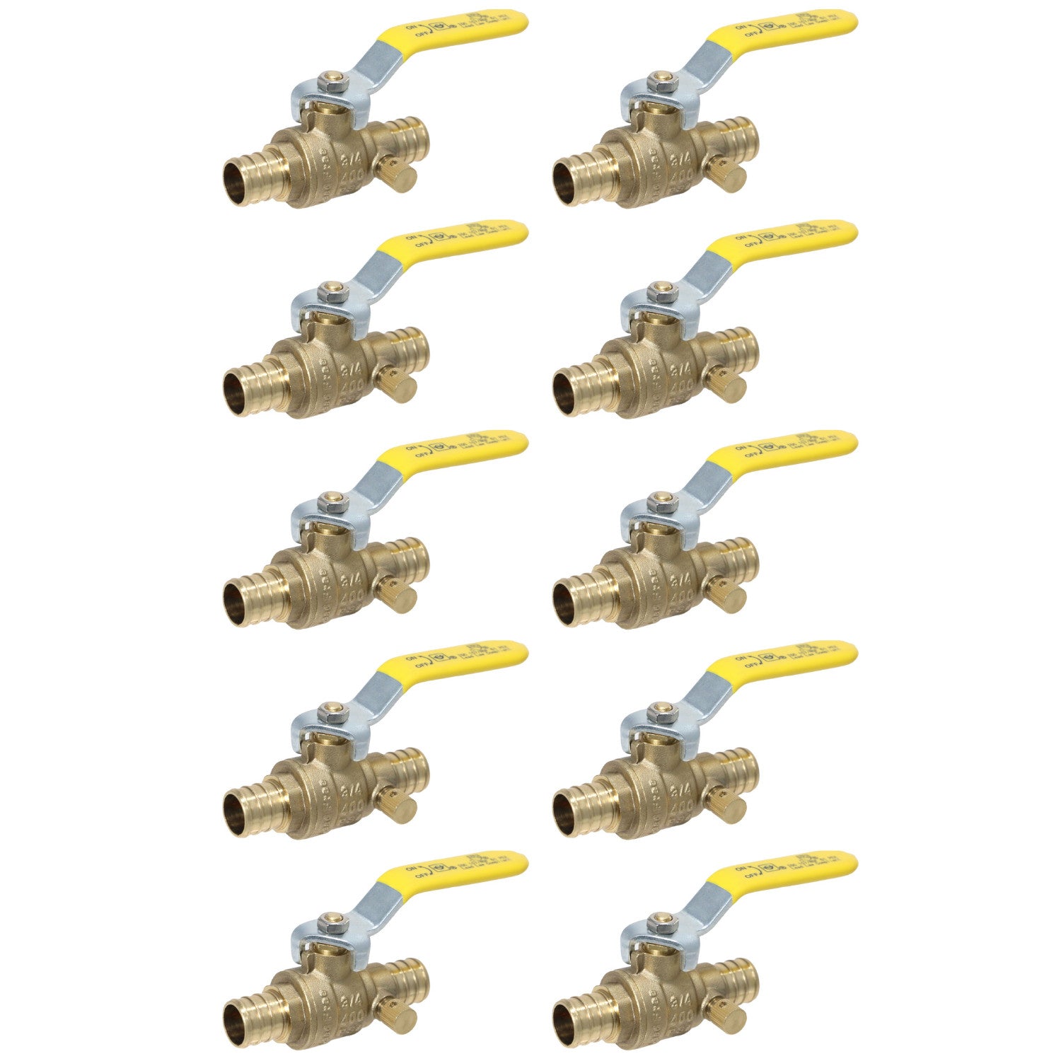 XFITTING 3/4" PEX Ball Valve with Drain