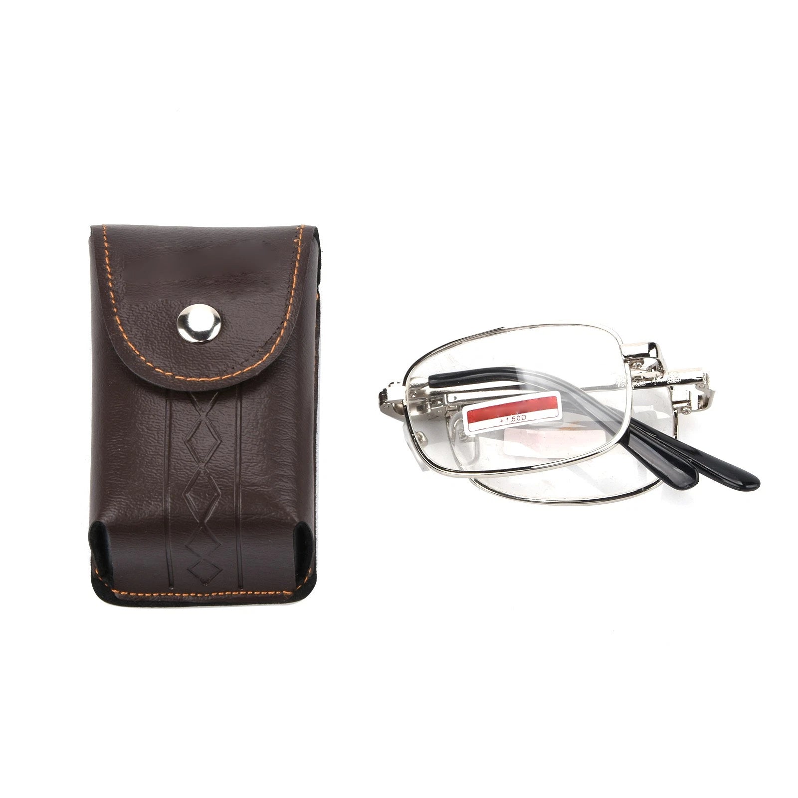 Unisex Metal Foldable Reading Glasses Ultralight Presbyopia Glasses