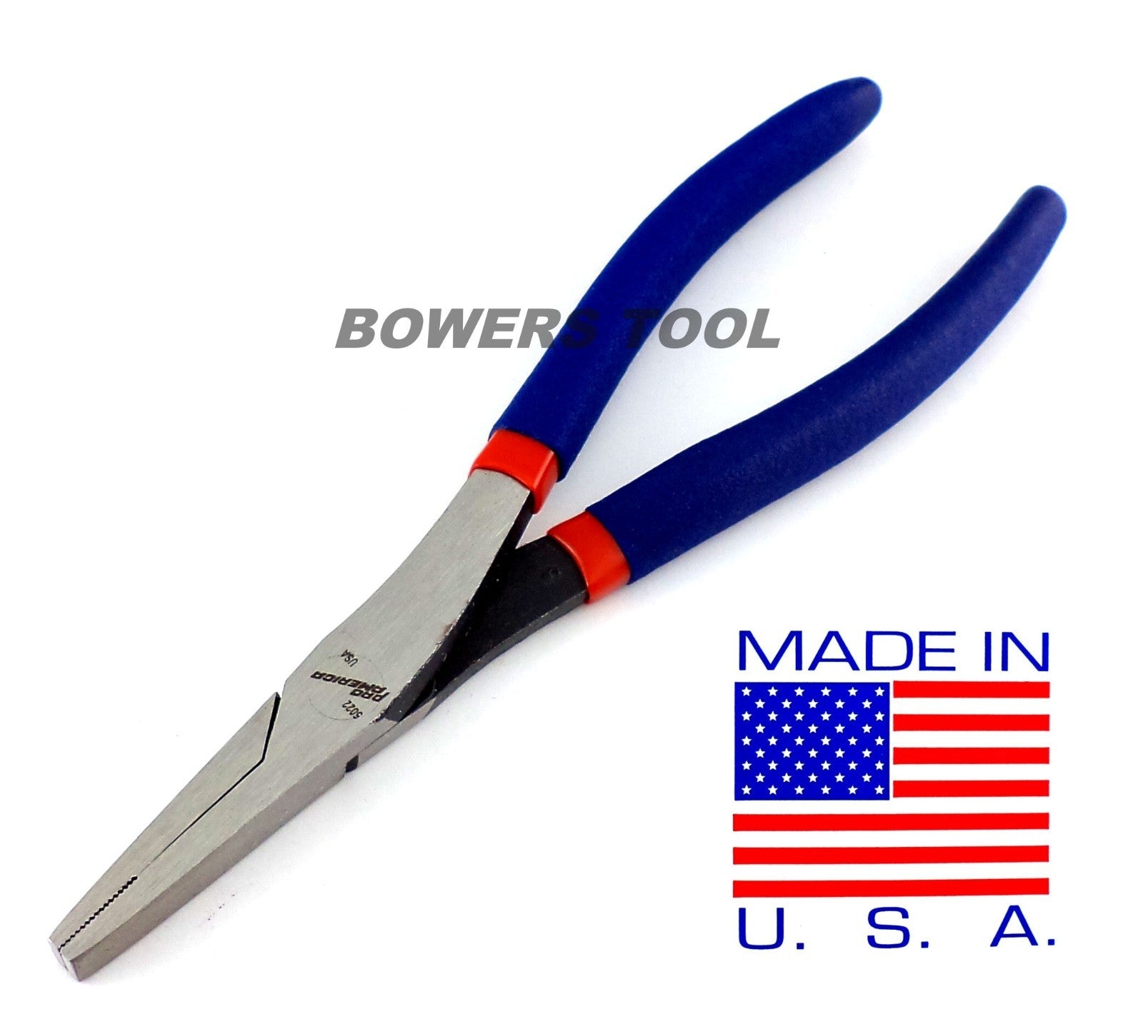 Pro America 8” Duck Bill Pliers Flat Nose Serrated
