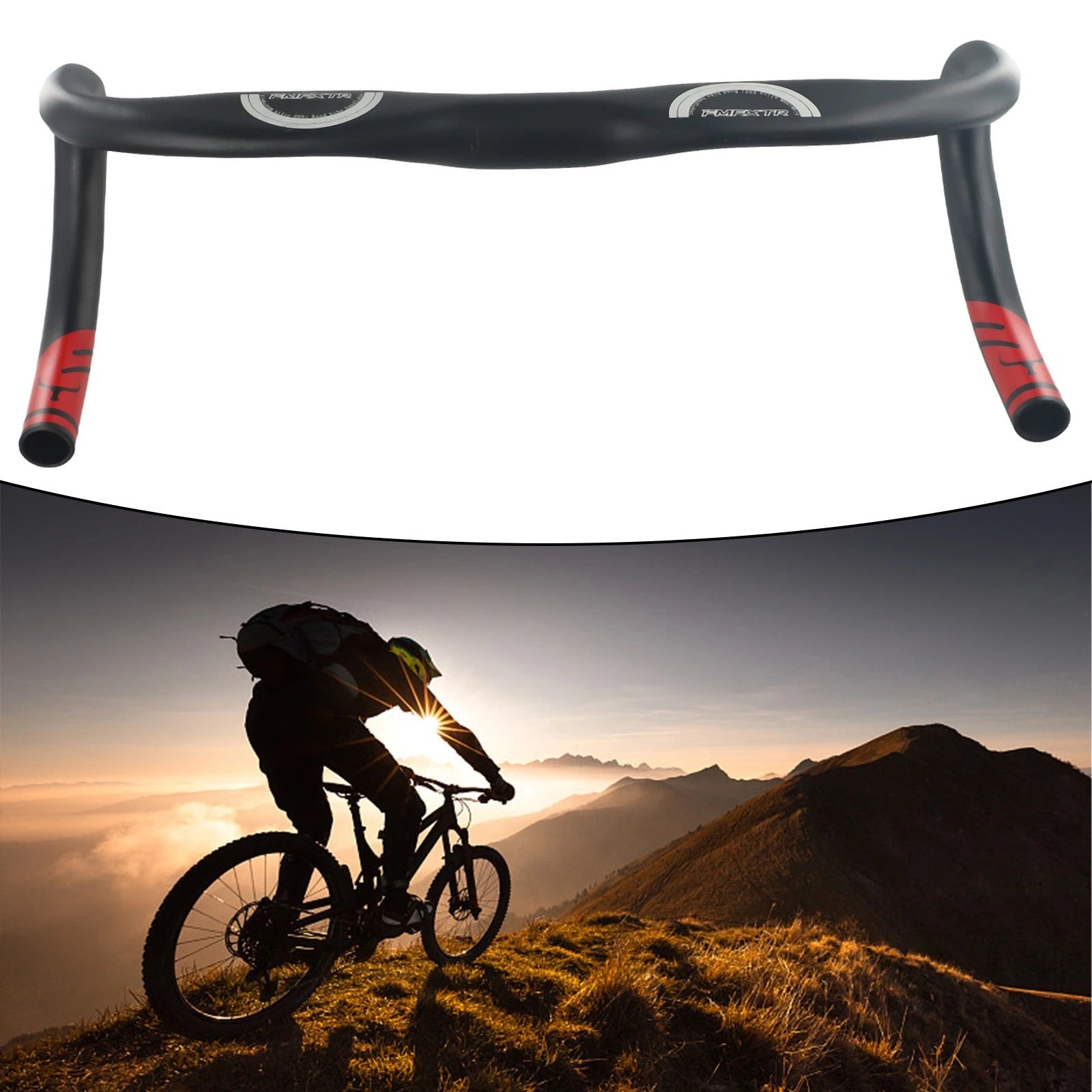 Cycling Handlebar Attachment Bent Bar Lightweight Replacement Road