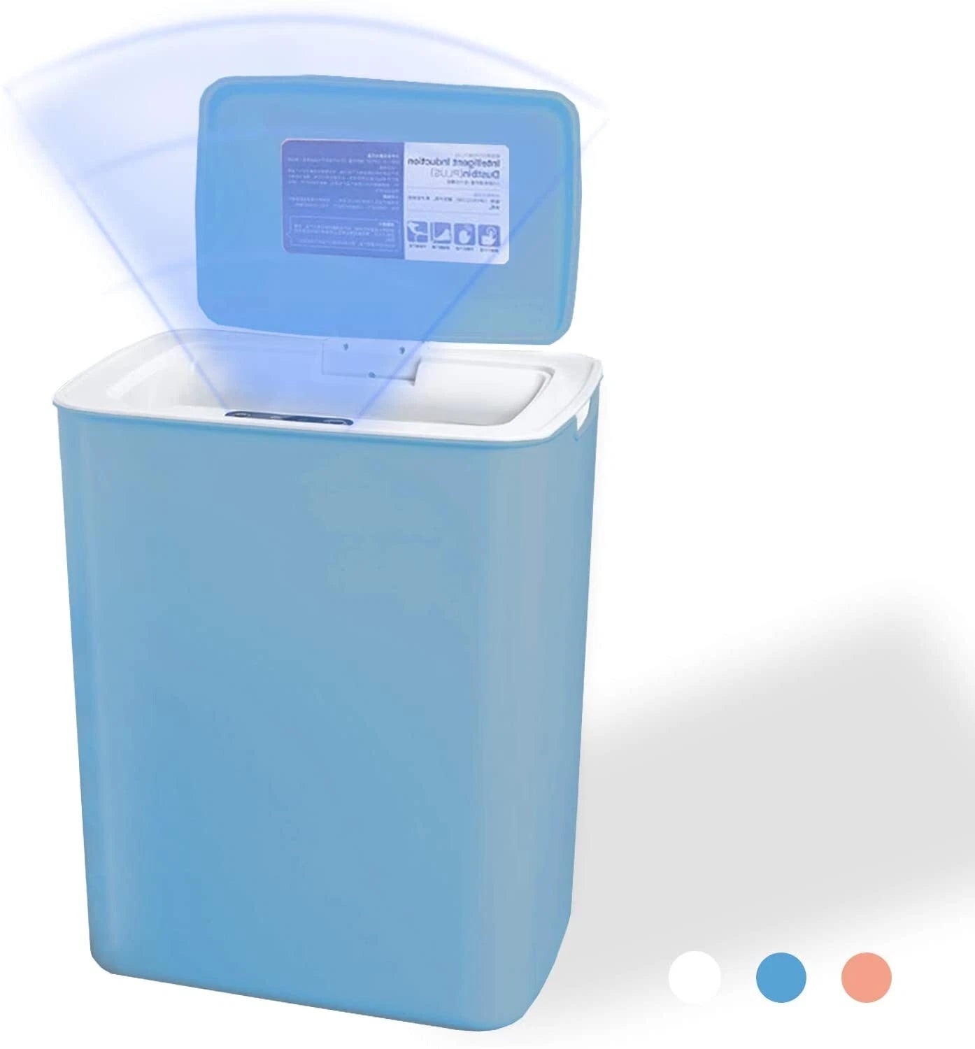 14l Touchless Smart Sensor Motion Trash Bin Can Rechargeable Garbage