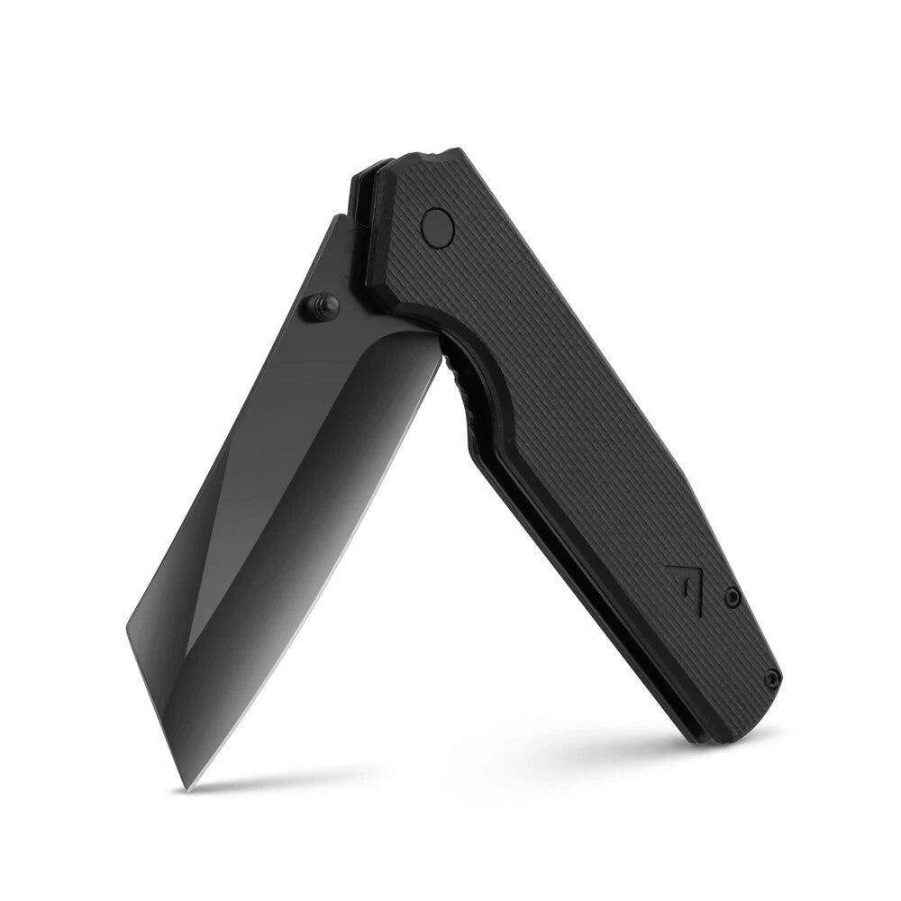 FLISSA Folding Utility Knife 4-3/4 Reverse Tanto Folding Pocket Knife G10 Handle