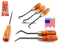 Grace 6pc Hook Pick Set Curve Straight