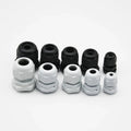 Gland Nut Ip68 White Black Nylon Cable Spiral Tail | Built Supply Co