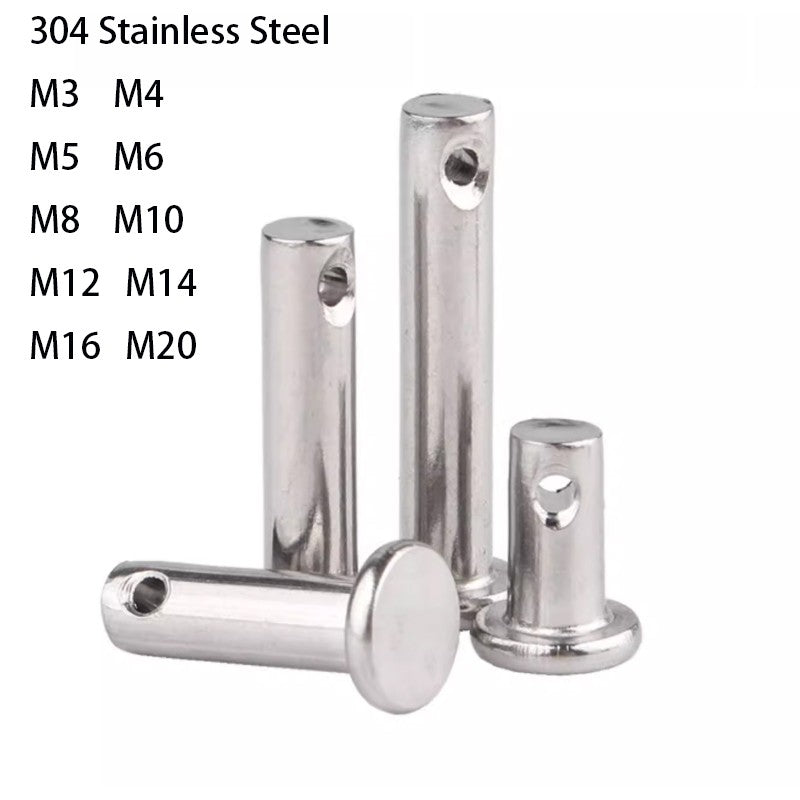 Flat Head Drilled Shaft Pin GB882