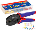 Crimping Tool Kit with 100PC Terminal Connectors by Unbranded