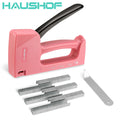 Haushof Light Duty Staple Gun Kit Staples Of 1/4" 5/16" 3/8'' 800