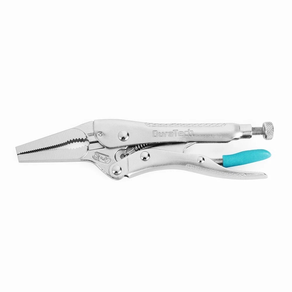 Duratech 6-1/2inch Long Nose Locking Plier Premium Cr-v Construction
