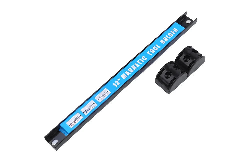 Wall-Mounted Magnetic Tool Bar Utensil Holder Organizer Option: 12"/18"/24"