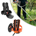 Adjustable Dual Shoulder Strap For Lawn Mowers Suitable For Extended