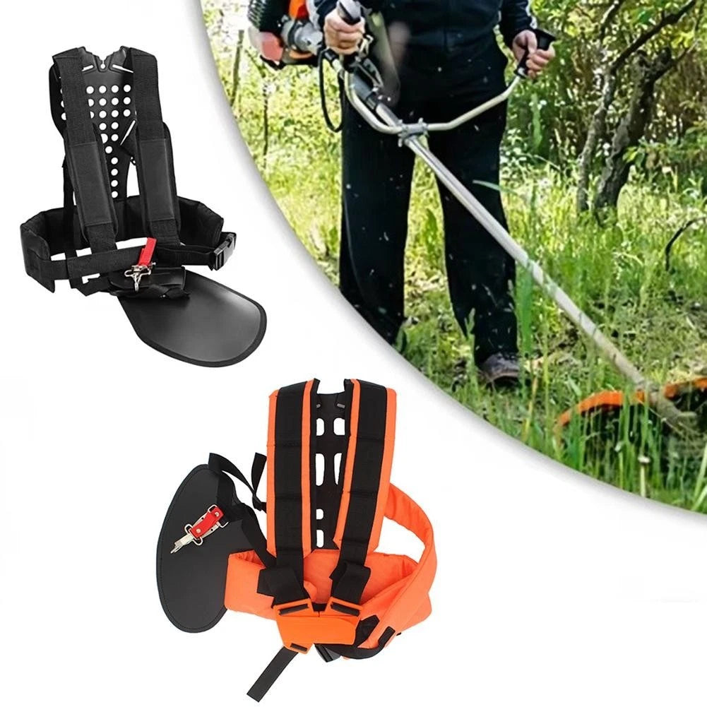 Adjustable Dual Shoulder Strap For Lawn Mowers Suitable For Extended