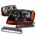 Black Head+amber Signal+smoked Led Fog Light Kit | Built Supply Co
