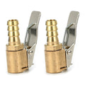 8mm Open Flow Straight Lock-on Air Chuck With Clip For Tire Inflator