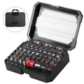ARROW 59pc Screwdriver Bit Set S2 Steel with Magnetic Holder