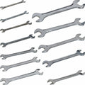 King Dick Chrome Spanner Fixed Head Open-Ended Metric Wrench 5.5mm - 30mmOpens i