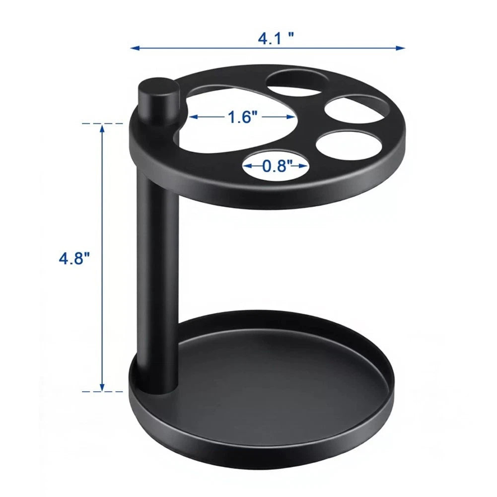 Stainless Steel For Bathroom Toothbrush Holder Stand With Weighted