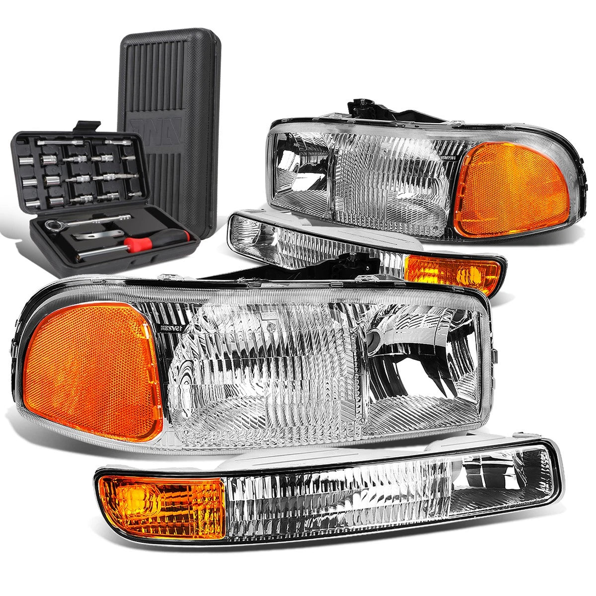 For 1999-2007 Gmc Sierra Yukon Xl Chrome Corner | Built Supply Co