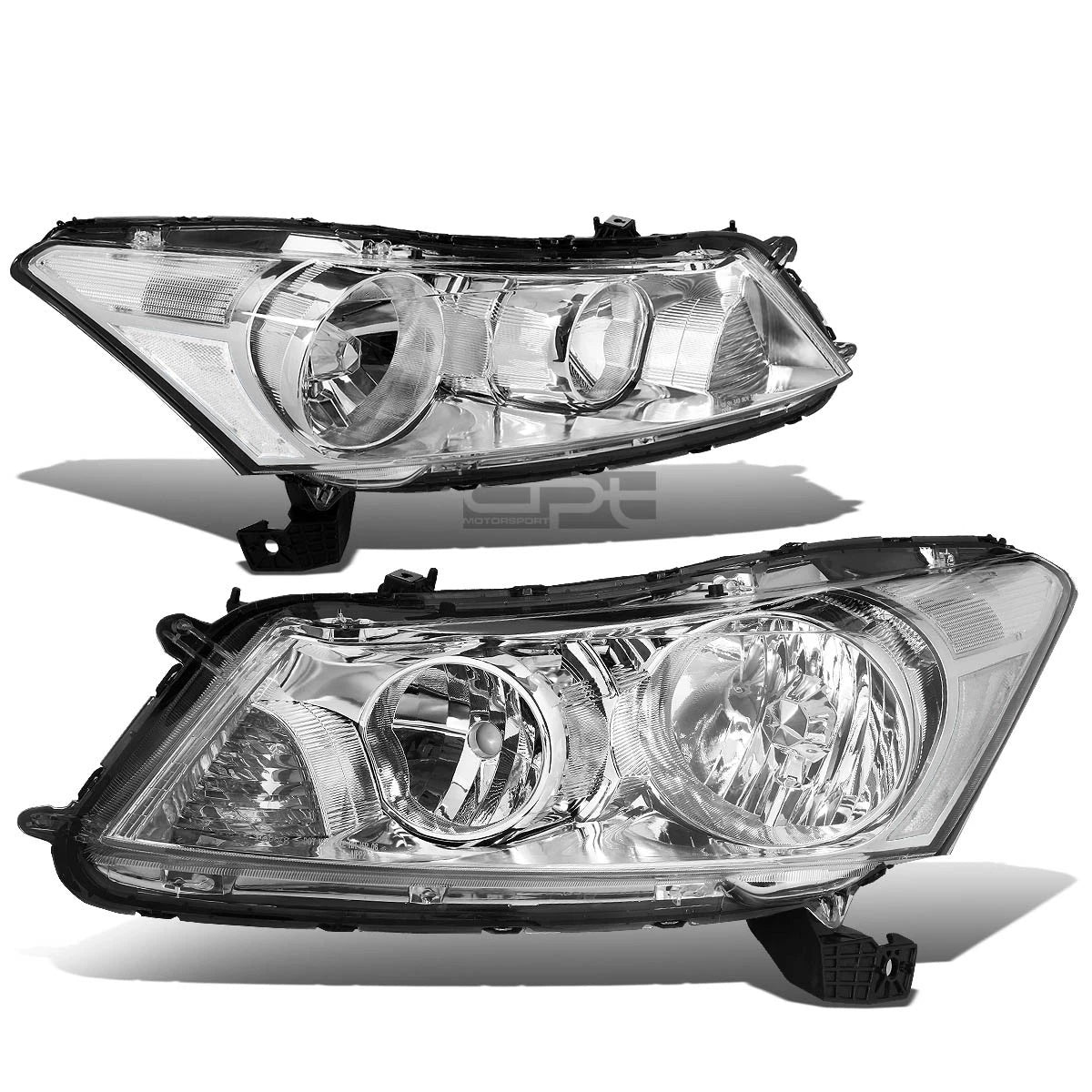 Fit 2008-2012 Honda Accord Sedan Pair Chrome | Built Supply Co