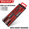 Duratech Socket Holder Organizer 1/2" 3/8" 1/4" Drive Socket