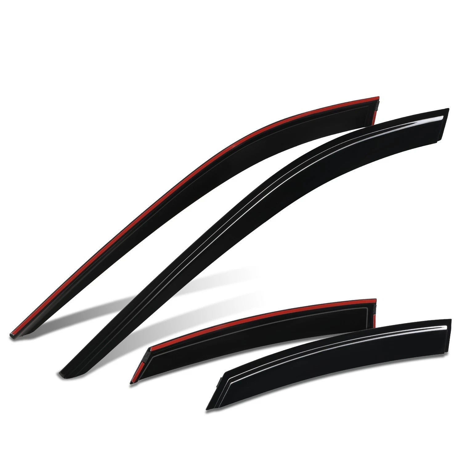 Fit 21-24 Toyota Venza Black 3m Tape On Wind Rain | Built Supply Co