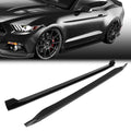 Fit 2015-2017 Ford Mustang Pair Side Skirts Under | Built Supply Co
