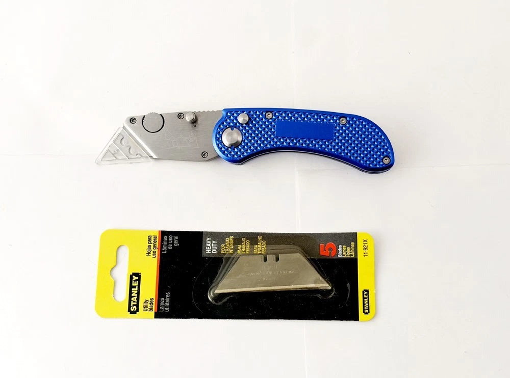 Heavy Duty Foldable Utility Knife Quick Change | Built Supply Co