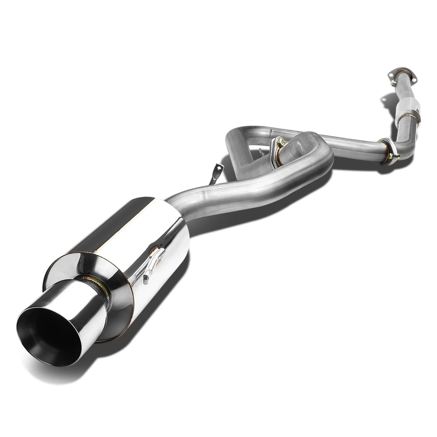 Fit 00-05 Eclipse 3g Rs/gs L4 4g64 4"double Walled Muffler Tip
