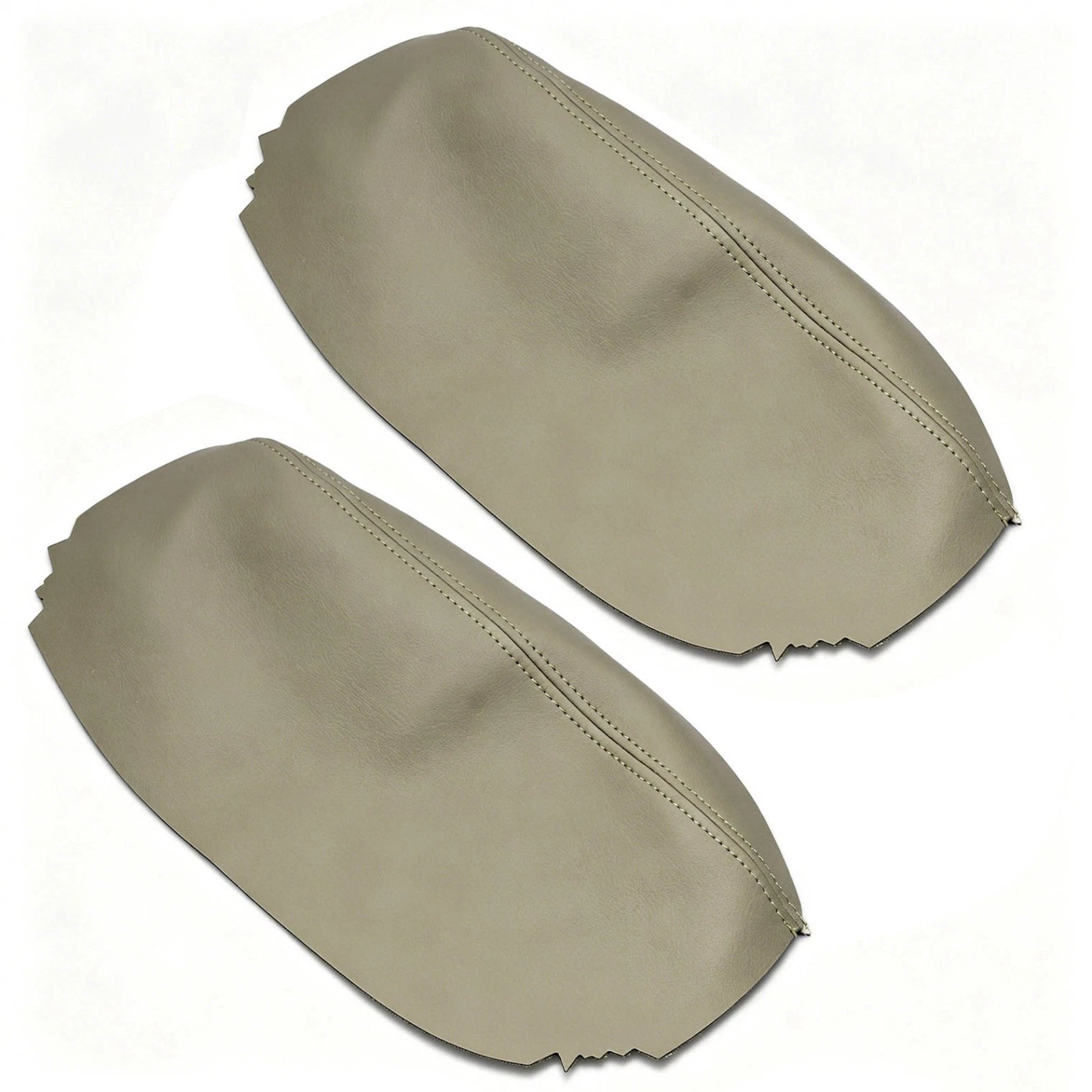 1pair For Acura Rl 05-10 Leather Center Console Lid Armrest Cover
