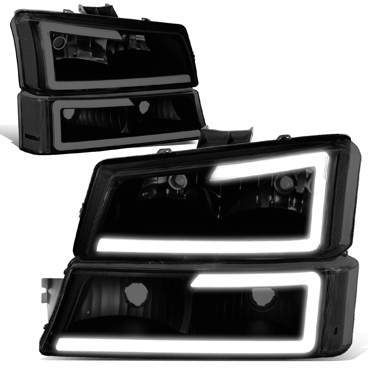 For 2003-2007 Silverado Avalanche Led Drl Headlight | Built Supply Co