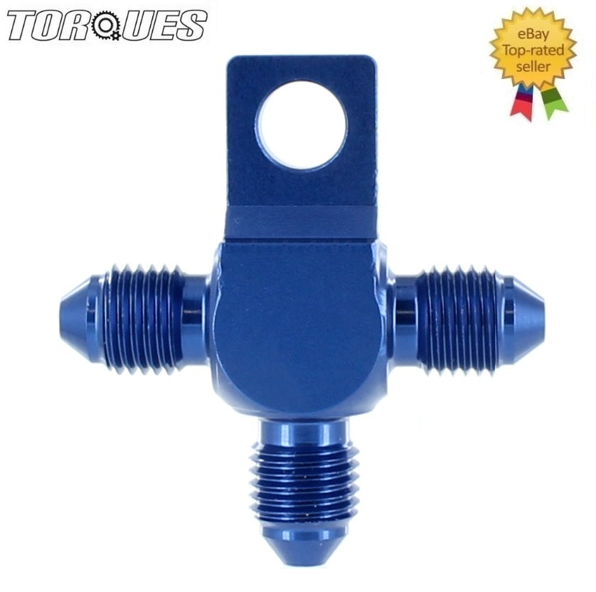AN-3 Flare Tree Tee Piece With Lug Adapter Fitting by Unbranded